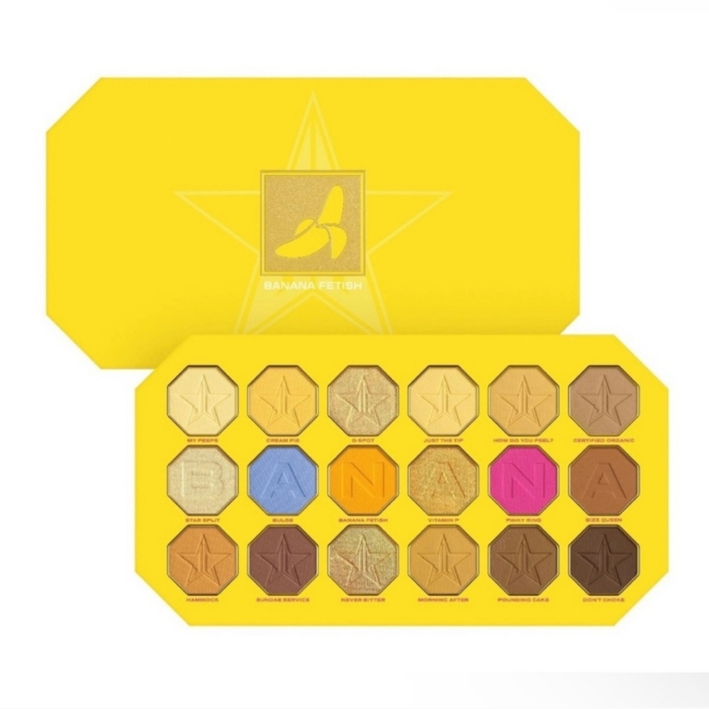 Jeffree Star Cosmetics Banana Fetish Eyeshadow Palette NIB NEW IN BOX - Picture 2 of 14